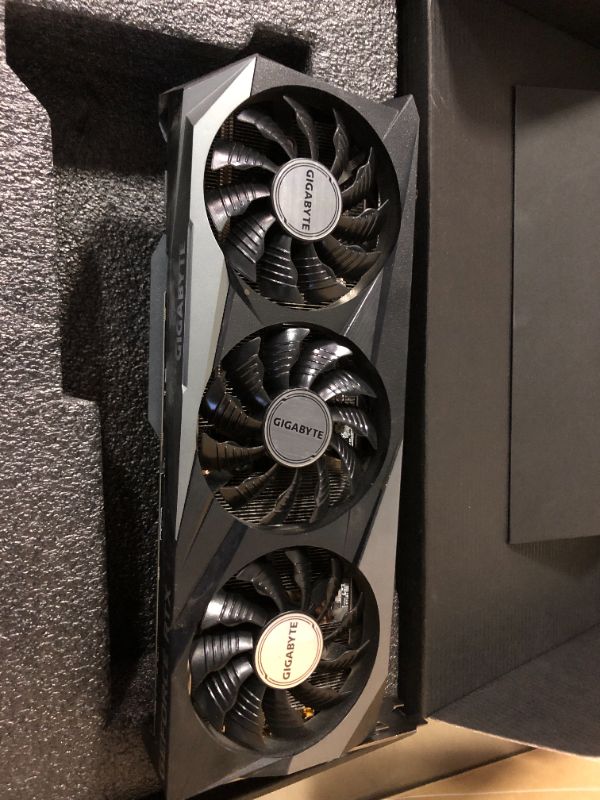 Photo 1 of GIGABYTE GeForce RTX 3070 Gaming OC 8G Graphics Card, 3X WINDFORCE Fans, 8GB 256-Bit GDDR6, GV-N3070GAMING OC-8GD Video Card