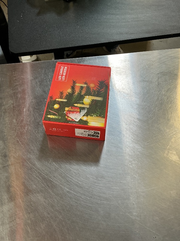 Photo 1 of 10 PCS LED Window Flameless Taper Candle, Battery Operated Christmas Tree Candle Lights with Remote Timer, Flickering Tree Candles Ideal for Christmas Garden Wedding Birthday Party Decoration