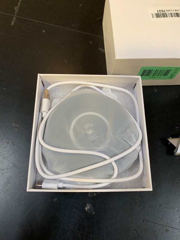 Photo 1 of Indoor Camera with Clock and Wireless Charging, 1080P WiFi Cameras for Home, Security Camera with Motion Detection, Night Vision, Local & Cloud Storage,with APP (Classic)