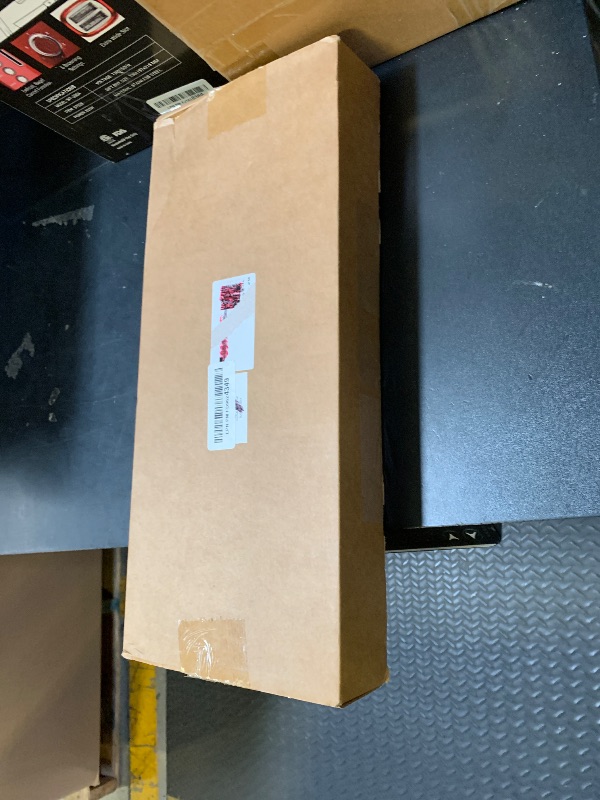 Photo 1 of 1” Diameter Matte Black Curtain Rod Itself is 30-45 Inch 1 Pack