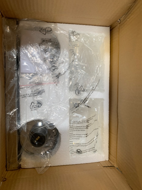 Photo 1 of Aipsun Bathroom Vanity Lighting Fixtures Chrome Vanity Light 2 Light Stainless Steel Bathroom Light with Clear Glass Shade(Exclude Bulb)