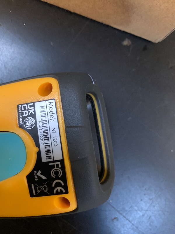 Photo 1 of NETUM Upgraded QR Industrial Bluetooth Barcode Scanner with Charging Dock, Wireless 2D 1D Bar Code Reader 2600mAh Drop Protection Shock Dust Proof Hands Free for Windows Mac Android iOS (NT-1200)