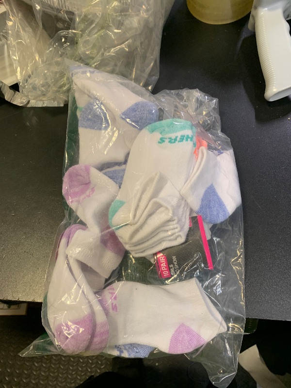 Photo 1 of 10-Pack Performance No Show Socks, Everyday Wear for Kids, Soft & Comfort-Fit