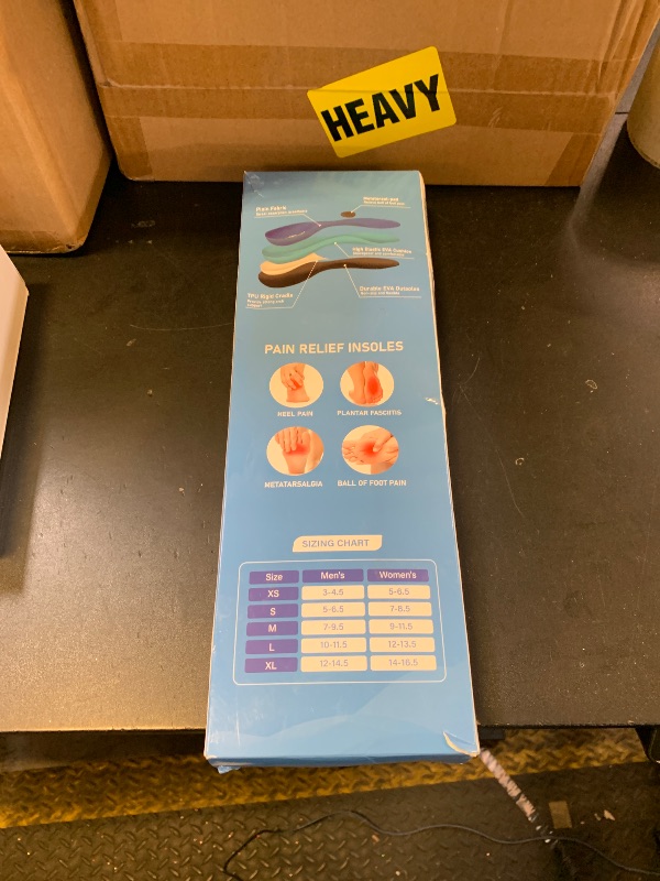 Photo 1 of ERGOfoot Metatarsalgia Insoles, Heavy Duty Work Boot Inserts for Women Men, Relieve Morton's Neuroma and Reduce Metatarsal, Ball of Foot Pain for Standing All Day