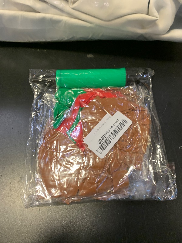 Photo 1 of **PARTIAL SET**2PCS Christmas Party Toss Game Inflatable Reindeer Antler Hat with Rings for Kids Adults Family Xmas Fun Games(1 Pump?8 Rings, 2 Antlers)