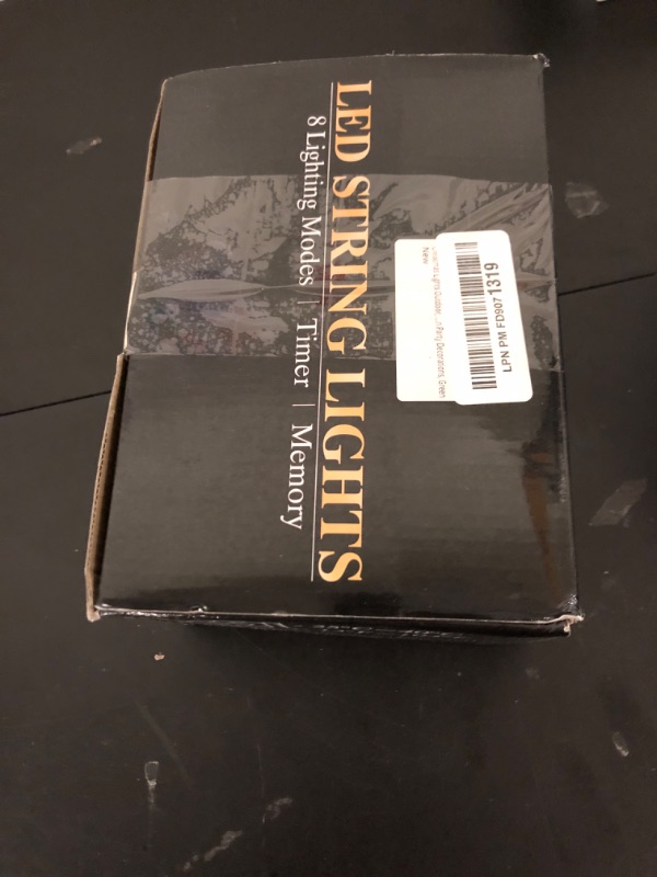 Photo 1 of 165FT 500 LED Christmas Lights Outdoor, Plug in Christmas String Lights Indoor with Waterproof, 8 Modes Connectable Twinkle Fairy Lights for Bedroom Garden Xmas Tree Holiday Decorations, Green