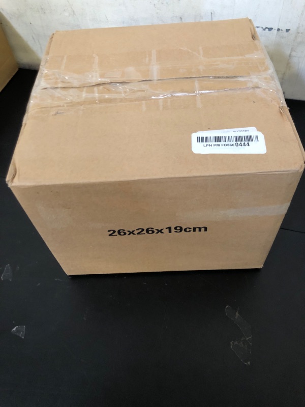 Photo 1 of 10 Pcs White Acrylic Buffet Risers with Mini Sign and Marker, Food Display Stands for Buffet Table Party Catering Dessert Jewelry Collectibles, Acrylic Cube Nesting Boxes with Hollow Bottoms 8 Sizes (10" 9" 8" 7" 6" 5" 4" 4" 3" 3")