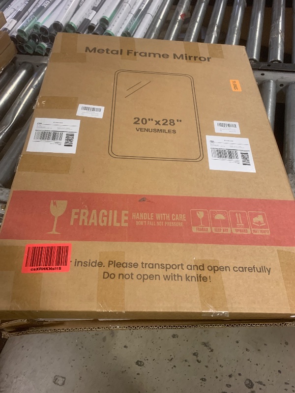 Photo 1 of Kohler Essential 24" W x 36" H Transitional Rectangular Metal Framed Bathroom Wall Mirror