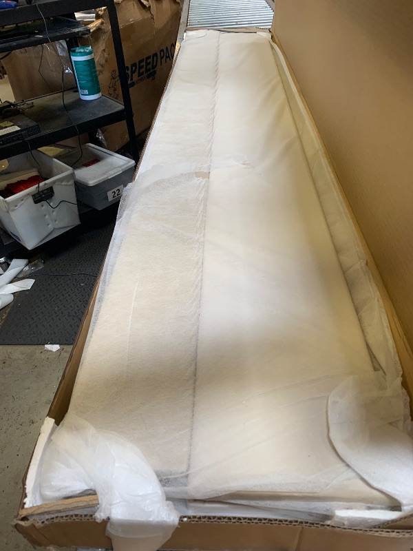 Photo 1 of *FULL TRUNDLE BED BEIGE LIT GIGOGNED COMPLET BEIGE BOX 2 OF 2*
*MISSING BOX 1 OF 2*