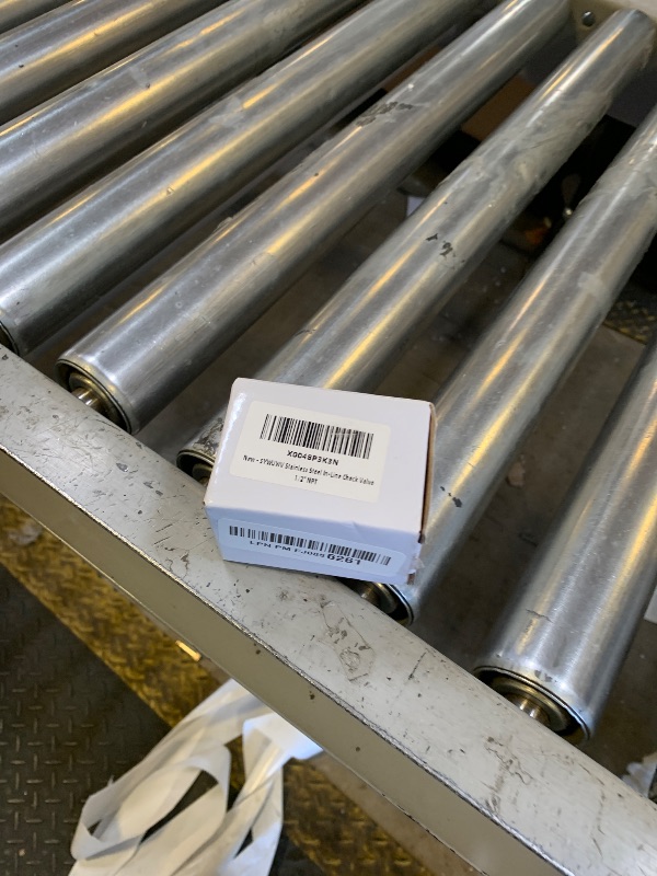 Photo 1 of 1/2" NPT Stainless Steel Spring Check Valve, WOG1000 NPT Thread unleaded In-Line Vertical Check Valve Non Return One Way Counterflow to Prevent the Medium Backflow for Oil Water Gas Air DN15