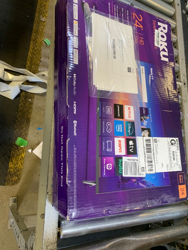 Photo 1 of Roku Smart TV 2025 – 24-Inch Select Series, 720p HD TV – Roku TV with Voice Remote – Flat Screen LED Television with Wi-Fi for Streaming Live Local News, Sports, Family Entertainment