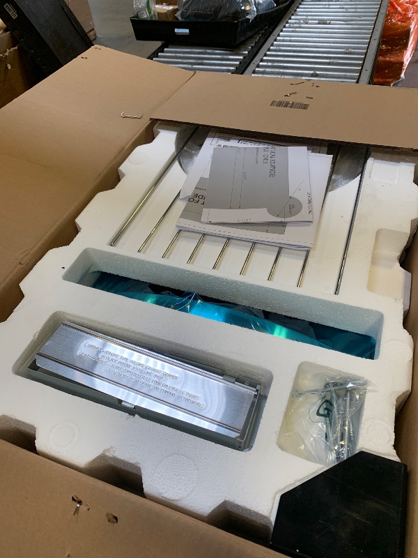 Photo 1 of BLACK+DECKER EM044KB19 Over The Range Microwave Oven with One Touch, 1000 Watts, 400 CFM and Auto Cooking, OTR 1.9 Cu.ft