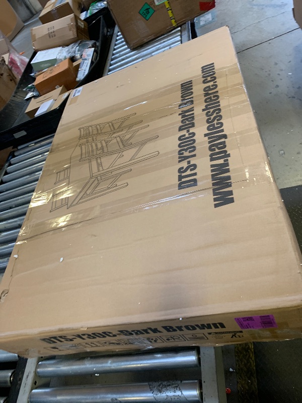 Photo 3 of Kitchen Table Set 5 Piece Dining Table Set Sturdy Wooden Square Table and Chair Breakfast Table Set for 4 Person, Small Dining Room Table Set for Restaurant Home Kitchen Living Room, Brown
