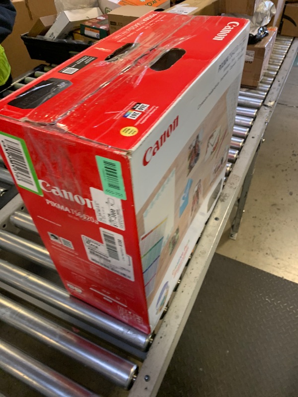 Photo 1 of **SELLING FOR PARTS**Canon PIXMA TS6420a All-in-One Wireless Inkjet Printer [Print, Copy, Scan], Works with Alexa