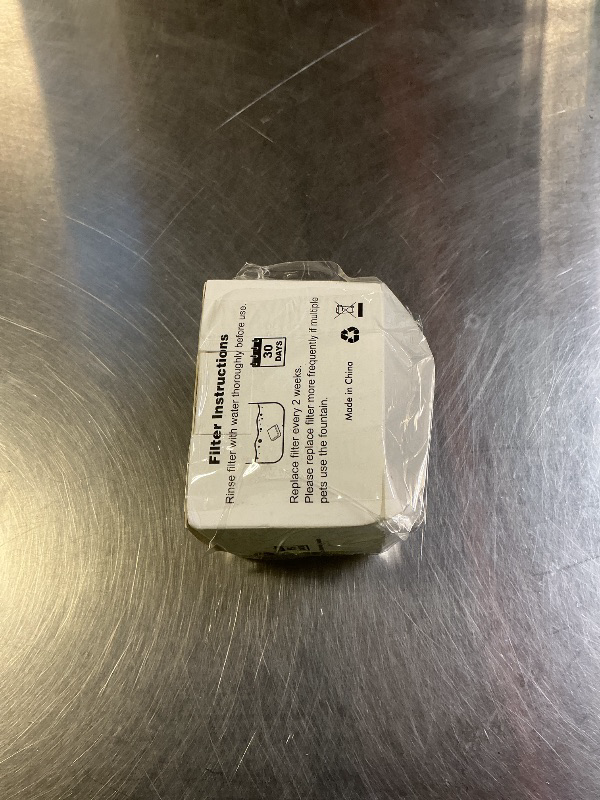 Photo 1 of 6 Pack Charcoal Replacement Filters for 0.5/1/2.5/4 GAL Gravity Waterer, YOIHABV Cat Fountain Filters, Dog Water Dispenser Filters, Pet Fountain Filter Replacement, Control Chlorine and Odor