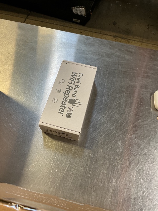 Photo 1 of 12880 Sq.Ft WiFi Extender Signal Booster, 1200Mbps WiFi Repeater, 105-Device Support, Simple Install, WiFi Extender with Wide Compatibility