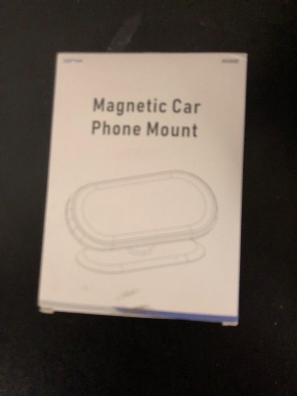 Photo 1 of ?2-Pack? Magnetic Phone Holder for car, [ Super Strong Magnet ] [ with 4 Metal Plate ] Cell Phone carmount for iPhone Magnetic [ 360° Rotation ] Universal Dashboard Adhesive Car Magnetic Phone Mount
