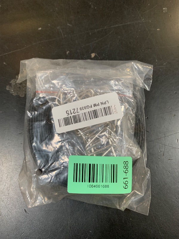 Photo 1 of 1" x16Ft Hook and Loop Straps with 25 Metal Buckles, Adjustable Fastening Cable Straps, Free Cut Length, Reusable Nylon Cable Ties for Organizer or Storage, Black