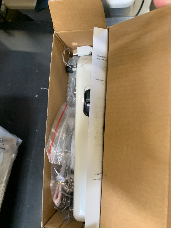 Photo 1 of Portable Mini Handheld Sewing Machine - Dual-Speed Electric hand held Sewing for Beginners & Adults,Suitable for Travel,Clothes, Fabrics and Quick Home Repairs, Complete Accessories Kit