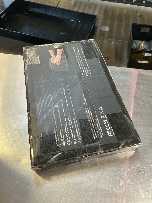 Photo 1 of Wireless Keyboard and Mouse Combo - 9 Backlit Effects, RGB, Ergonomic Wrist Rest, Phone Holder, 2.4G Full Size, Rechargeable, Sleep Mode, Quiet Keyboard Set for Computer, PC, Laptop, Mac, Windows