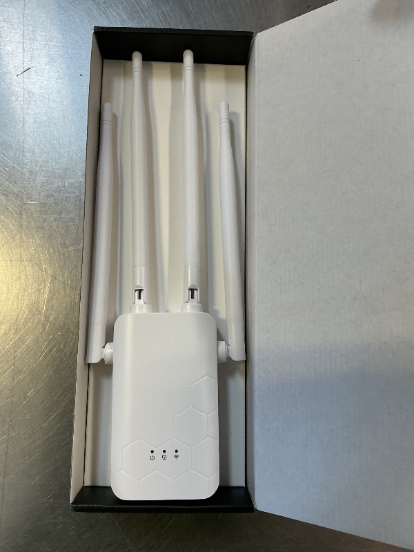 Photo 1 of 2026 WiFi Extender Internet Booster, 10000 Sq.ft Long Range Repeater Wireless Routers Amplifier, Mesh Wi-Fi 80% Faster | Broader Than Ever, Support More Network Devices at Home, 1-Tap Setup