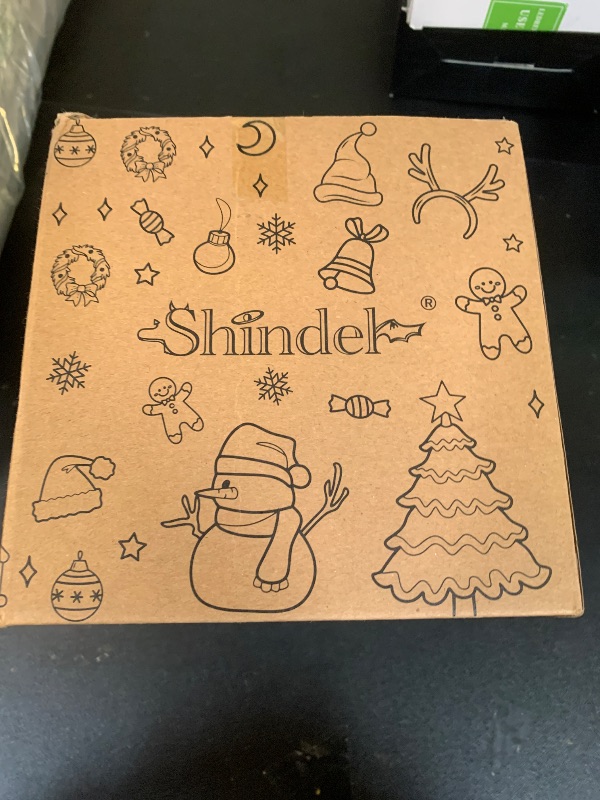 Photo 1 of Shindel 100PCS Christmas Bows, Assorted Sizes Wrapping Accessory Five Colors Holiday Assortment Bows for Birthdays Christmas Party Decoration