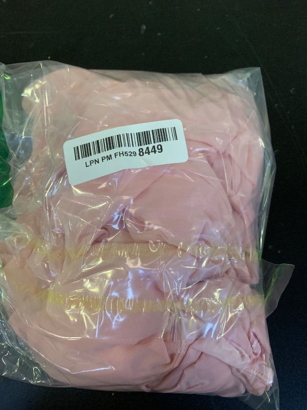 Photo 1 of GORGLITTER Women's Floral Ruched Bodycon Summer Wedding Guest Dress Mesh Fishtail Cocktail Midi Sun Dresses 2025 New Pink Small