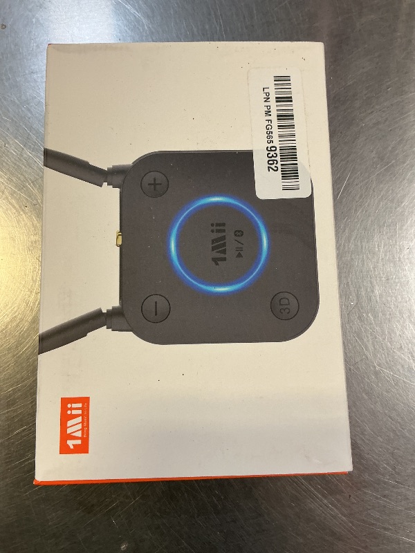 Photo 1 of [Upgraded] 1Mii Bluetooth 5.1 Receiver, Long Range HiFi Bluetooth Audio Adapter w/ 3D Surround aptX HD Low Latency, Optical RCA AUX 3.5mm Coaxial for Home Stereo System - B06Pro Grey