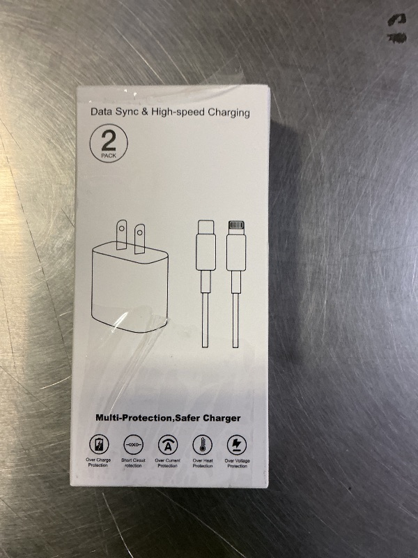 Photo 1 of [Apple MFi Certified]10FT Fast iPhone Charger,Extra Long Apple Charger Fast Charging 2Pack USB C Charger Block Plug + 10Foot Lightning Cable Cord for iPhone 14/Pro/Pro Max/Plus/13/12/11/XS/XR/X/SE2022