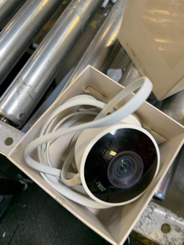 Photo 1 of Google Nest Cam Outdoor (Wired, 2nd Gen) - Security Camera with 2K Video and Gemini, Night Vision, 2-Way Audio - Works with Google Home - UNKNOWN WHICH MODEL