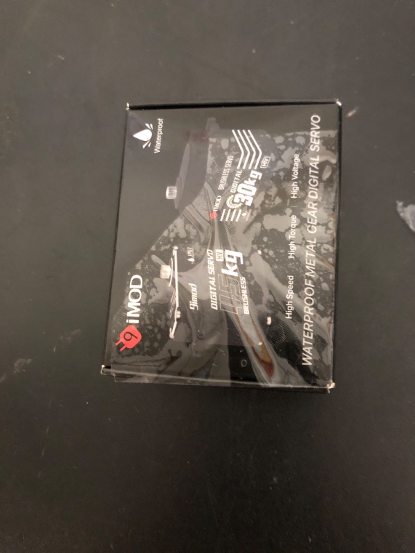 Photo 1 of 1/10 RC Crawler Servo 40KG Brushless High Torque Servo 8.4V HV Metal Gear Digital Waterproof Servo for 1/8 1/10 1/12 Scale RC Crawler Truck Cars Buggy Robotic, 180 Degree RC Steering Servo