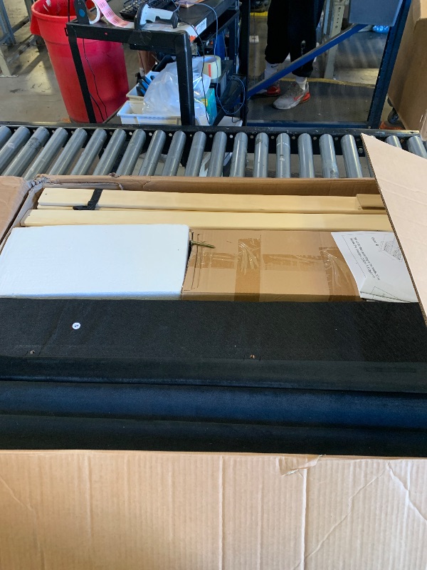 Photo 1 of Ball & Cast Twin Size Daybed with 2 Storage Drawers, Velvet Day Bed Frame with Head Board & Slats Support,L Shaped Corner Sofa Bed for Living Room,Bedroom,Black