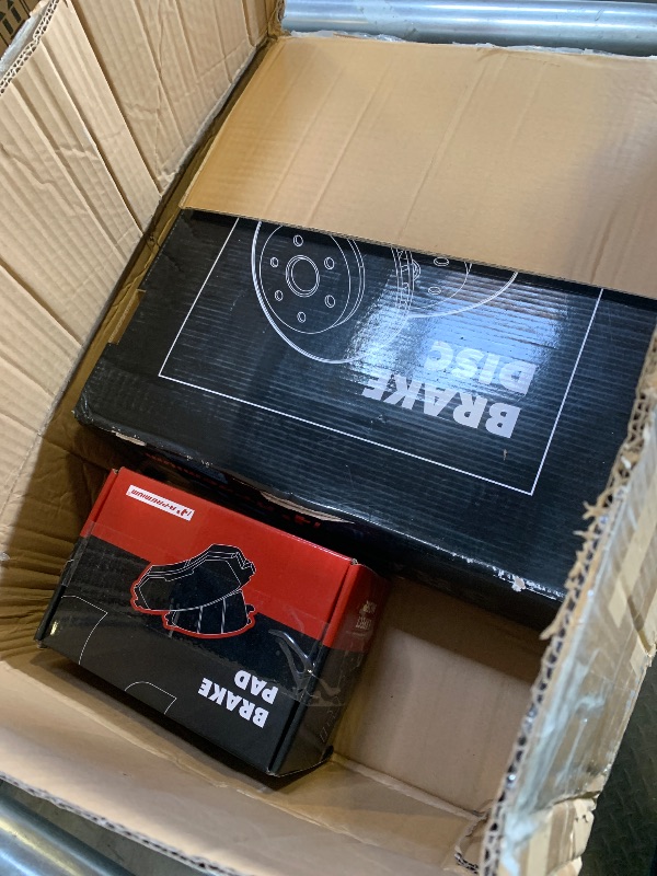 Photo 1 of A-Premium 14.37 inch (365 mm) Rear Vented Disc Brake Rotors + Ceramic Pads Kit Compatible with Select Land Rover Models - Range Rover 2013-2018, Range Rover Sport 2014-2017, 6-PC Set