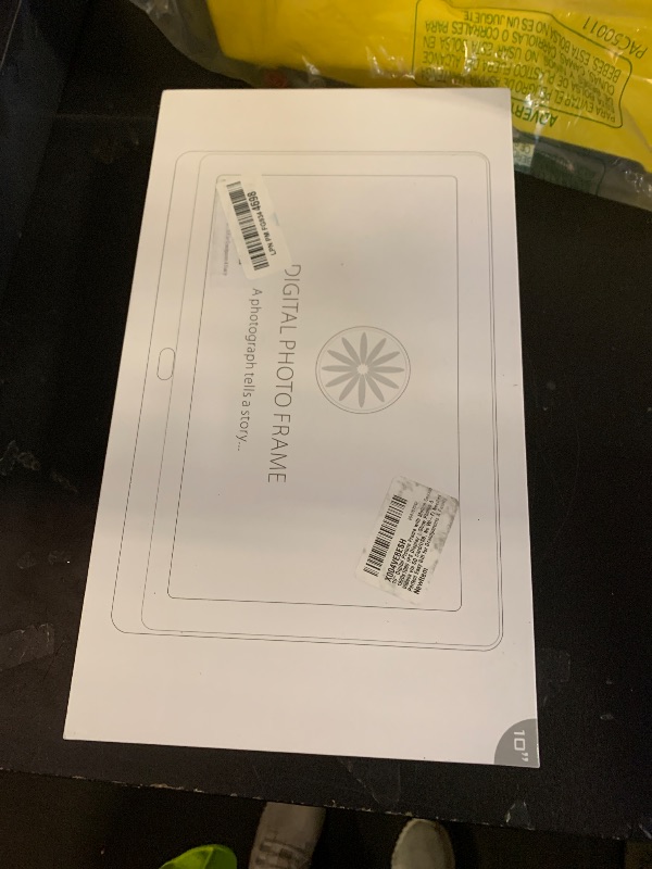 Photo 1 of 10" Digital Picture Frame with Motion Sensor | 1920x1080 IPS Display | Show Photos & Videos via SD Card/USB, No Wi-Fi Needed | Perfect Easy Gift for Grandparents & Family