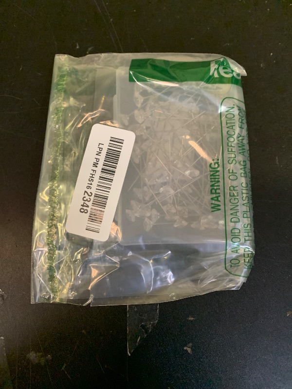 Photo 1 of 100 Pcs Corsage Bouquet Pins for Flowers, 2 Inch Floral Diamond Pins for Bouquets Rhinestone Crystal Pin for Wedding Bridal Hair Accessories Jewelry Decoration DIY Craft Sewing