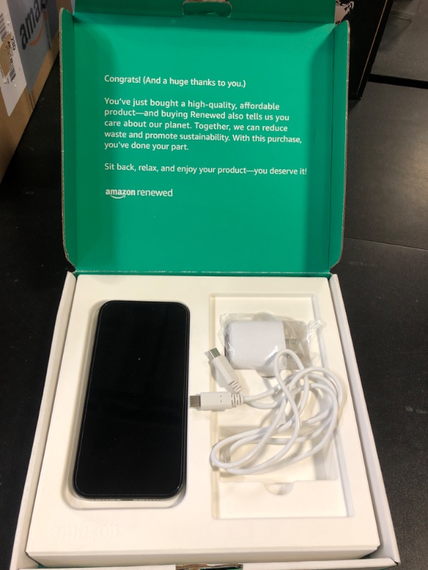 Photo 1 of Apple iPhone (Renewed Premium) 15 Pro, 256GB, Black Titanium - Unlocked