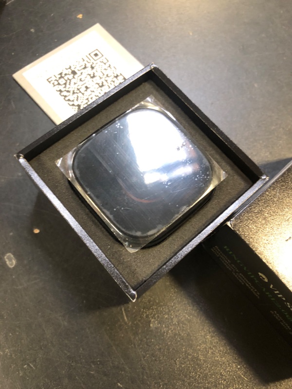 Photo 1 of Smart Health Ring 2.0 for Women Men, Slim Scratch & Fingerprint Resistant Design,Efficient Chip Fitness Tracker, Monitors Heart, Blood Oxygen & Pressure, Sleep, Steps, Waterproof, Xmas Gifts, GD 8