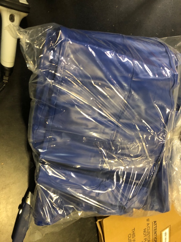 Photo 1 of 10 Ft Pool Water Bags 0.8mm Double Layer Hot Melt Process Water Tubes Thickened (27 Gauge) Dual Chamber Pool Cover Weights,Heavy Duty PVC Water Weight Bag,6 Pieces,Blue