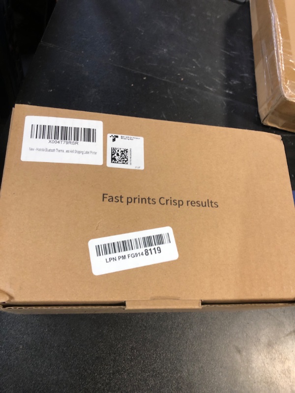 Photo 1 of Hoorola Bluetooth Thermal Label Printer, Wireless 4x6 Shipping Label Printer for Small Business & Shipping Packages, Support iPhone, Android, Windows, macOS, Work for Amazon, Ebay, Shopify, Etsy, USPS