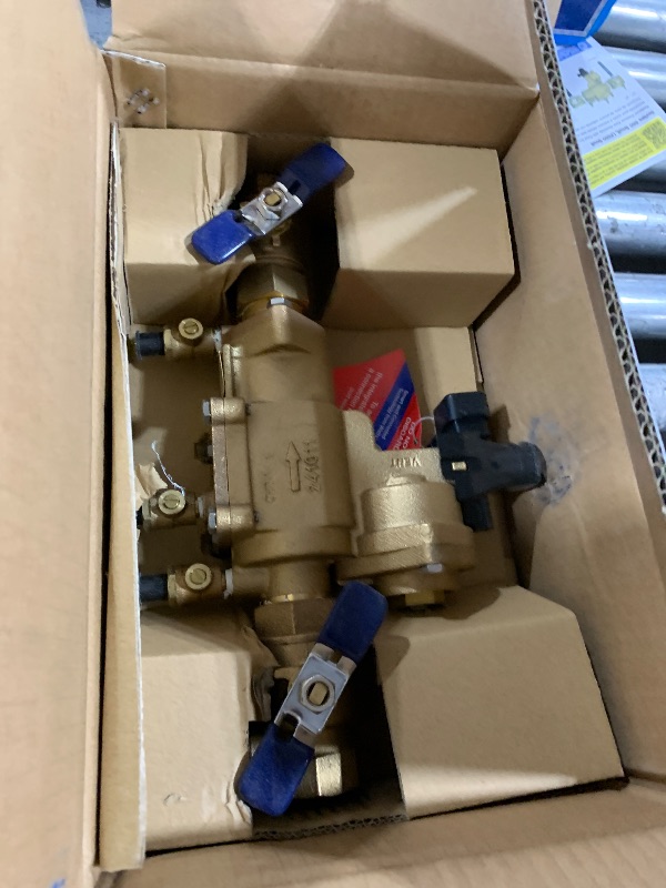 Photo 1 of Febco 1313 860 Quarter Turn Shutoff Reduced Pressure Zone Assembly, 1"