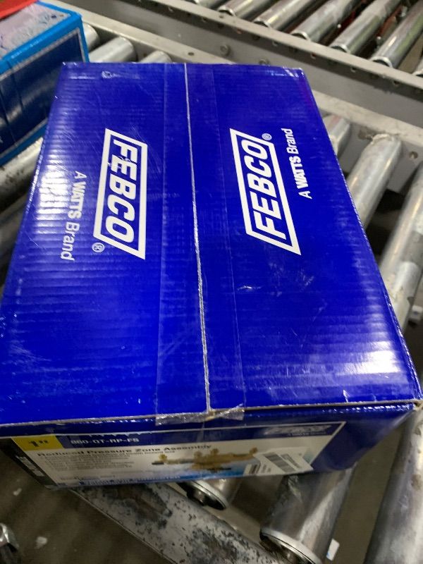 Photo 1 of Febco 1313 860 Quarter Turn Shutoff Reduced Pressure Zone Assembly, 1"