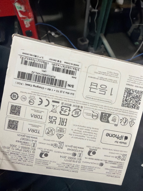 Photo 1 of DJI Mic 2 (2 TX + 1 RX + Charging Case), Wireless Lavalier Microphone, Intelligent Noise Cancelling, 32-bit Float Internal Recording, 820 ft.(250m) Range, Microphone for iPhone, Android, Camera