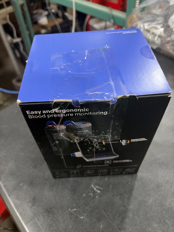 Photo 1 of Braun ExactFit 3 Blood Pressure Monitor for Home Use, Blood Pressure Machine, Color-Coded, High BP Monitor, 2 Upper Arm Cuff Sizes, 80 Memory Slots