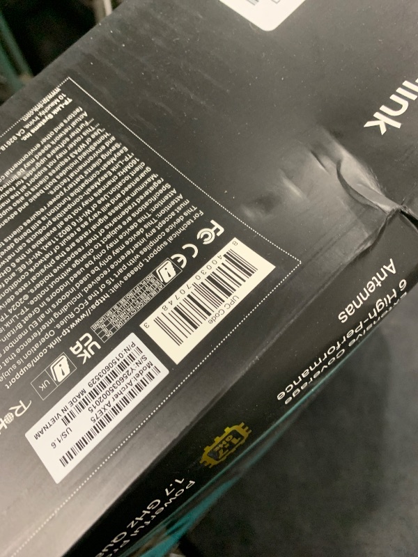 Photo 1 of TP-Link AXE5400 Tri-Band WiFi 6E Router (Archer AXE75), 2025 PCMag Editors' Choice, Gigabit Internet for Gaming & Streaming, New 6GHz Band, 160MHz, OneMesh, Quad-Core CPU, VPN & WPA3 Security