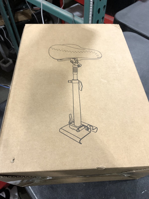 Photo 1 of KALLAK Electric Scooter Seat Attachment Fit Curved Edge Deck from 5.1" - 7.4" Width, Padded Saddle, Adjustable Height Comfortable Seat, Adult e Scooter Seats Accessories