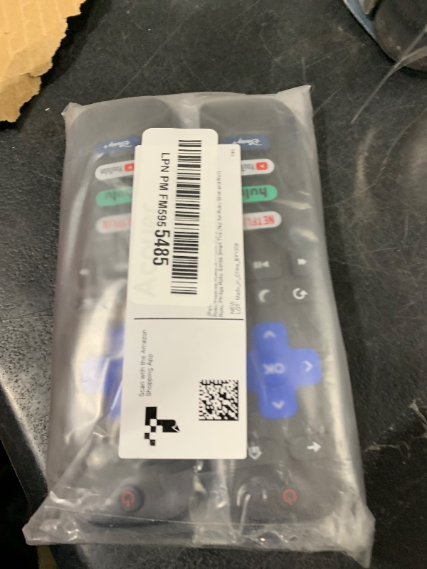 Photo 1 of (Pack of 2) Replacement Remote Control Only for Roku TV, Compatible for TCL Roku/Hisense Roku/Onn Roku/Sharp Roku/Element Roku/Westinghouse Roku/Philips Roku Smart TVs (Not for Roku Stick and Box)