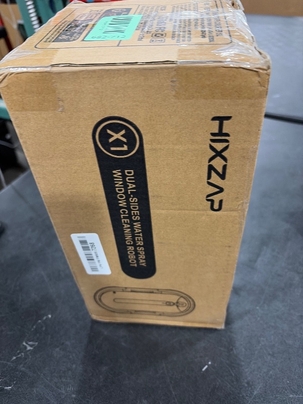 Photo 1 of HIXZAP Smart Window Cleaning Robot with bidirectional ultrasonic Spray & 85ml Tank - Automatic Edge Detection, 2400-3200pa Strong Suction, Anti-Drop Protection for Effortless Cleaning