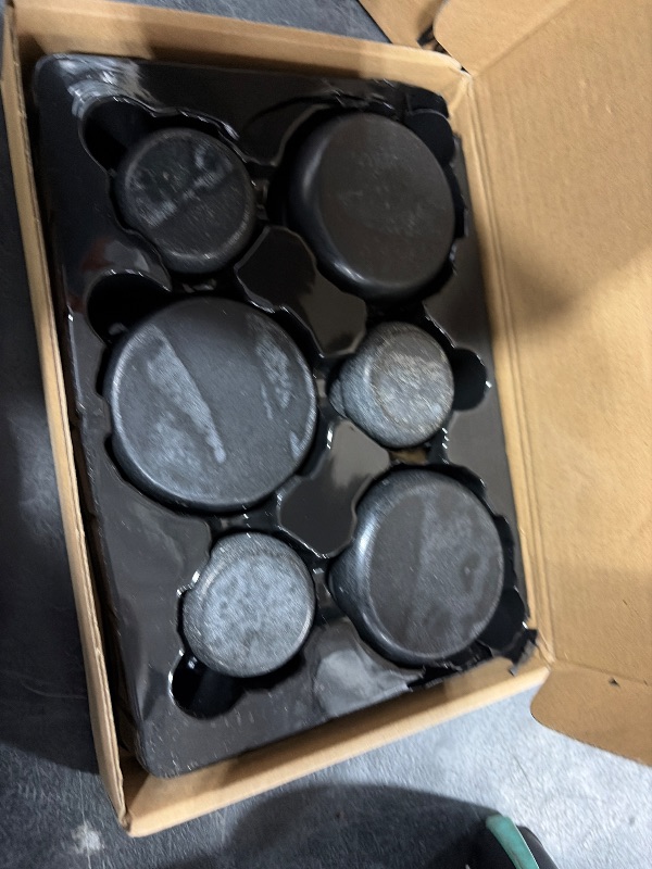 Photo 1 of Goodtar Portable Hot Massage Stone Warmer Set with 12 PCS Basalt Stones/Hot Rocks Massage Stone Kit with Heater Bag for Relax Muscles Home Spa Warming Therapy Relaxing 110V (Small Size)