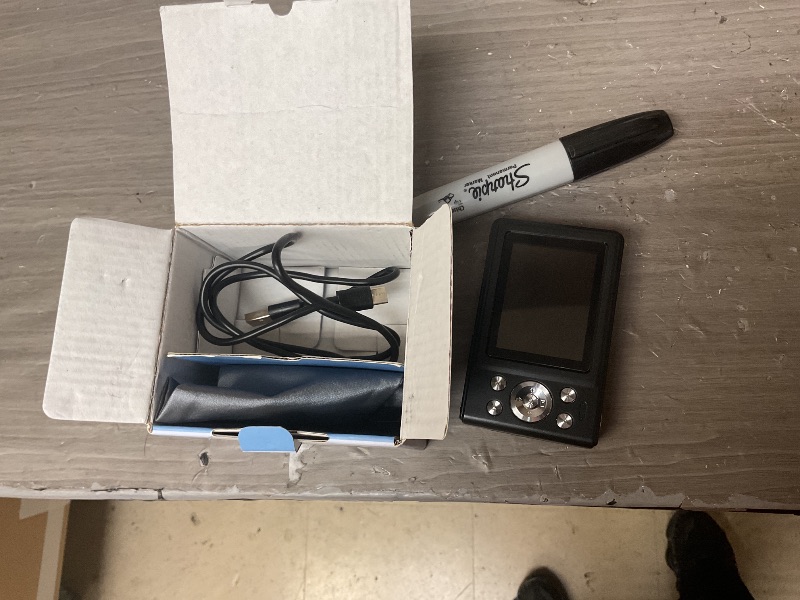 Photo 1 of 2025 New Digital Camera, 56MP FHD 1080P for Kids with 16x Digital Zoom Anti Shake, Face Detect, Smile Capture, 32GB TF Card, Battery, Lanyard, a Great Gift for Boys & Girls?Black?