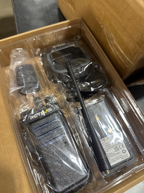 Photo 1 of Retevis RT86 Professional 2 Way Radio Long Range,High Power Walkie Talkies for Adult with Shoulder Mic,Heavy Duty Two Way Radios Rechargeable,2600mAh,USB,Handheld Emergency Radio for Warehouse(4 Pack)